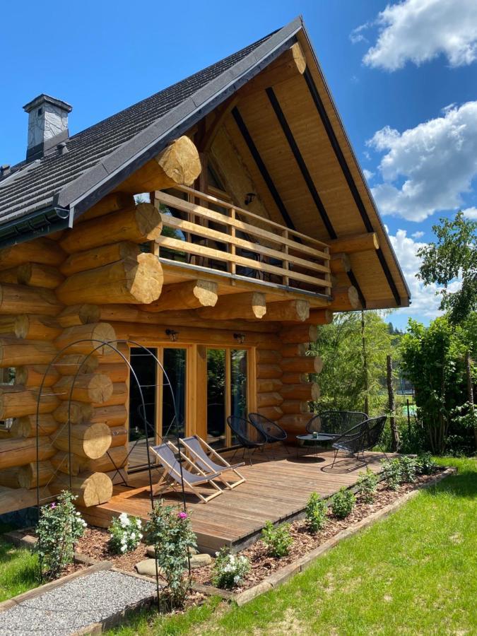 Jedlina - Naturalny Dom Z Bali Jodlowych Cisna Exterior photo